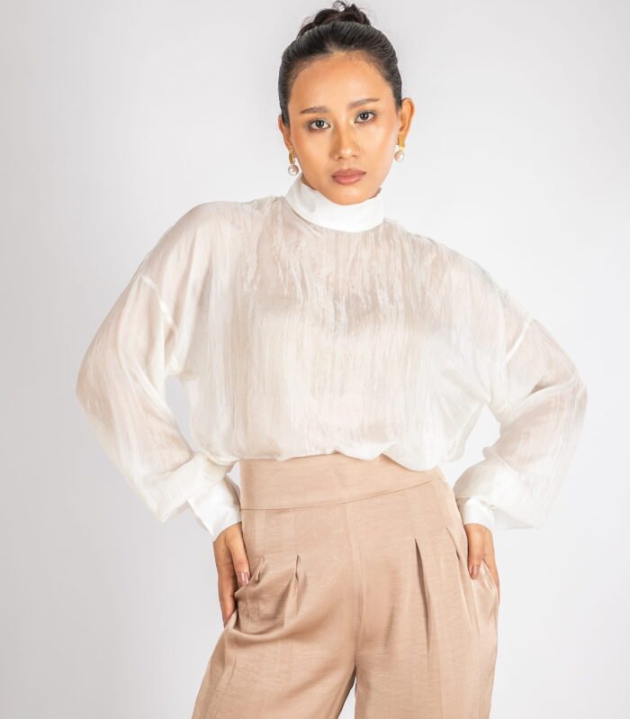 Moonlit Veil Blouse