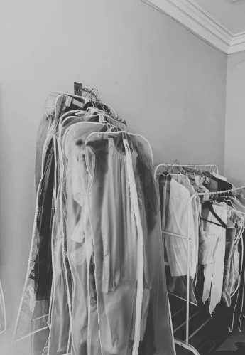 Feminine contemporary fashion look